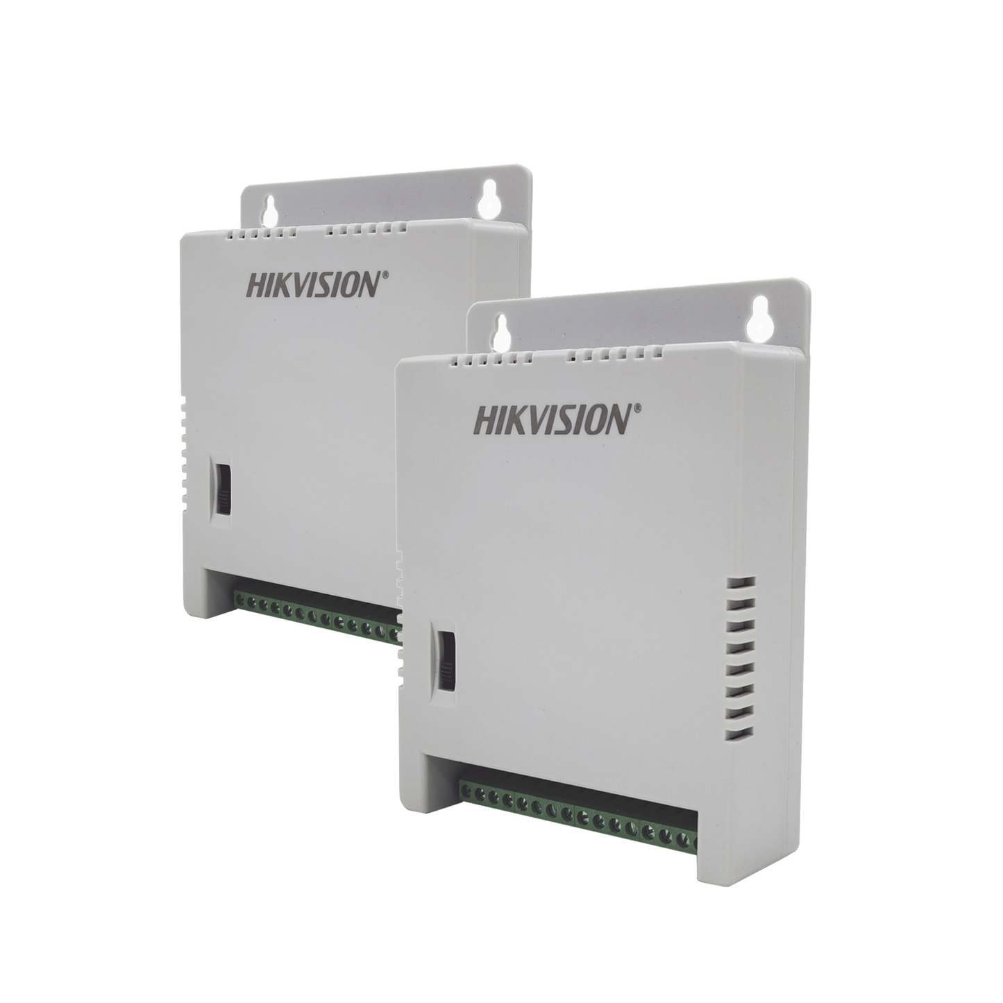 DS-2FA1205-C8/X2 2 Fuentes de Poder Regulada (12 Vcc / 13.5 Vcc / 15 Vcc) para 16 Cámaras / 1 Amp por Salida / Voltaje de Entrada 185 - 240 VCA / Soporta 4K / Modo para Largas Distancias