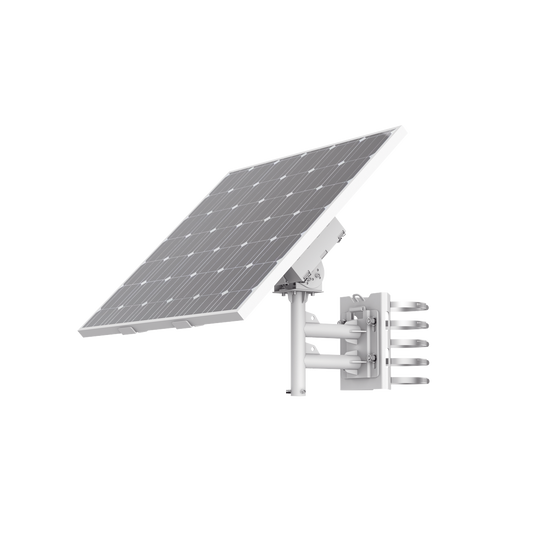DS-2XS6K01-C36S80 Kit Solar de alimentación / Panel Solar / Batería de Respaldo de Litio 360 Wh / 2 Salidas de 12 Vcd / Accesorios de Instalación / Uso en Exterior IP66