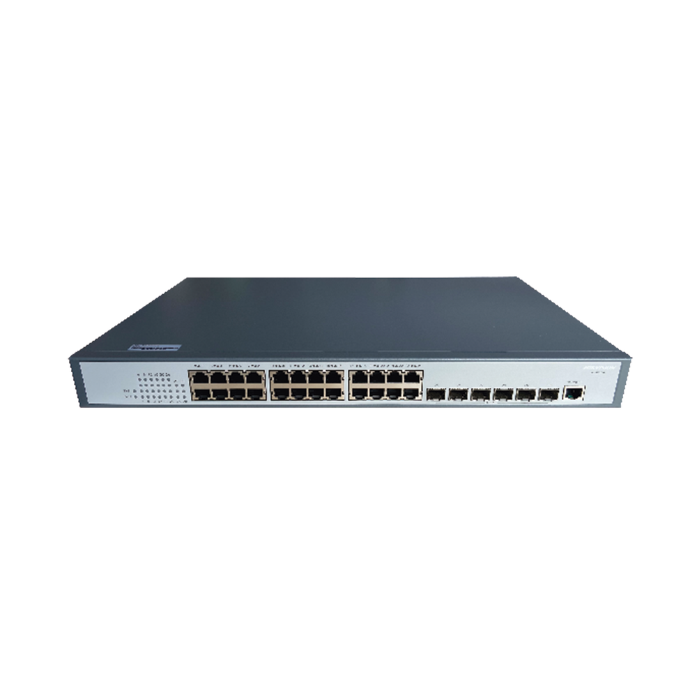DS-3E3730 Switch Core Gigabit / Administrable Capa 3 / 24 Puertos 1000 Mbps / 6 Puertos SFP+ 10 G de Uplink / IGMP / VLAN / GRMP