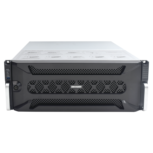 DS-96256NI-I24 NVR 12 Megapixel (4K) / 256 canales IP / 24 Bahías de Disco Duro / 4 Puertos de Red / Soporta RAID con Hot Swap / NVR
