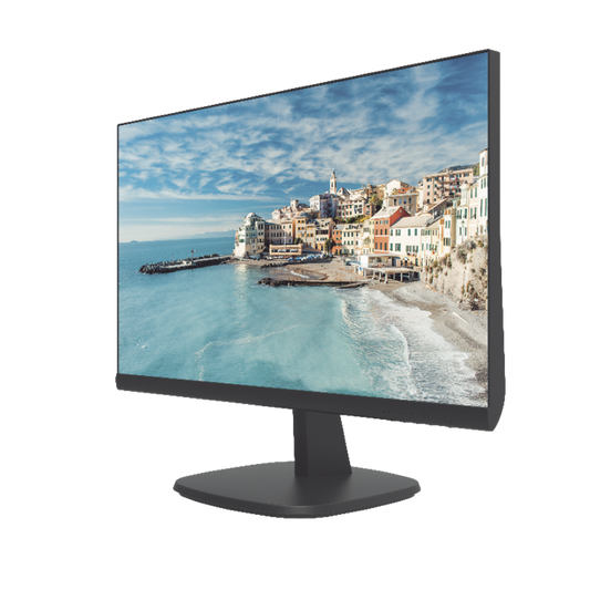 Monitor LED Full HD de 27 / Ideal para CCTV, Oficina y Hogar / Entrada HDMI-VGA / Montaje VESA (100 X 100) / Uso 24/7