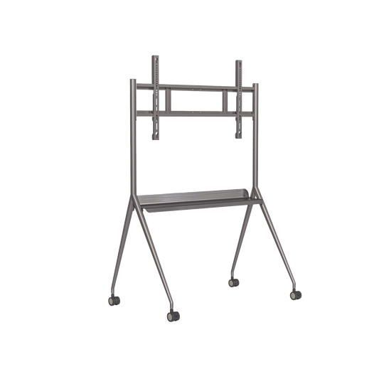 Montaje de Piso Móvil para Pantallas de 55  hasta 75 / Compatible con VESA / Incluye Soporte para la Pantalla