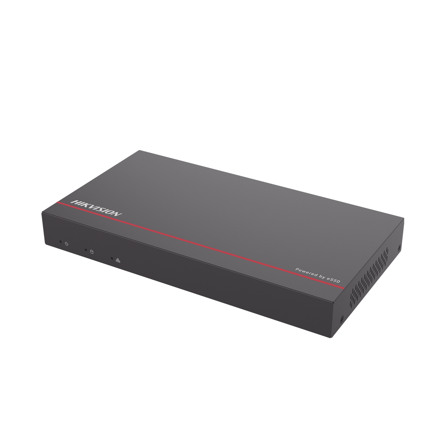 DS-E08NI-Q1/8P/1T NVR + eSSD / 4 Megapixel / 8 Canales IP / 8 Puertos PoE+ / eSSD de 1 TB / ACUSENSE / Diseño Compacto y Cero Ruido