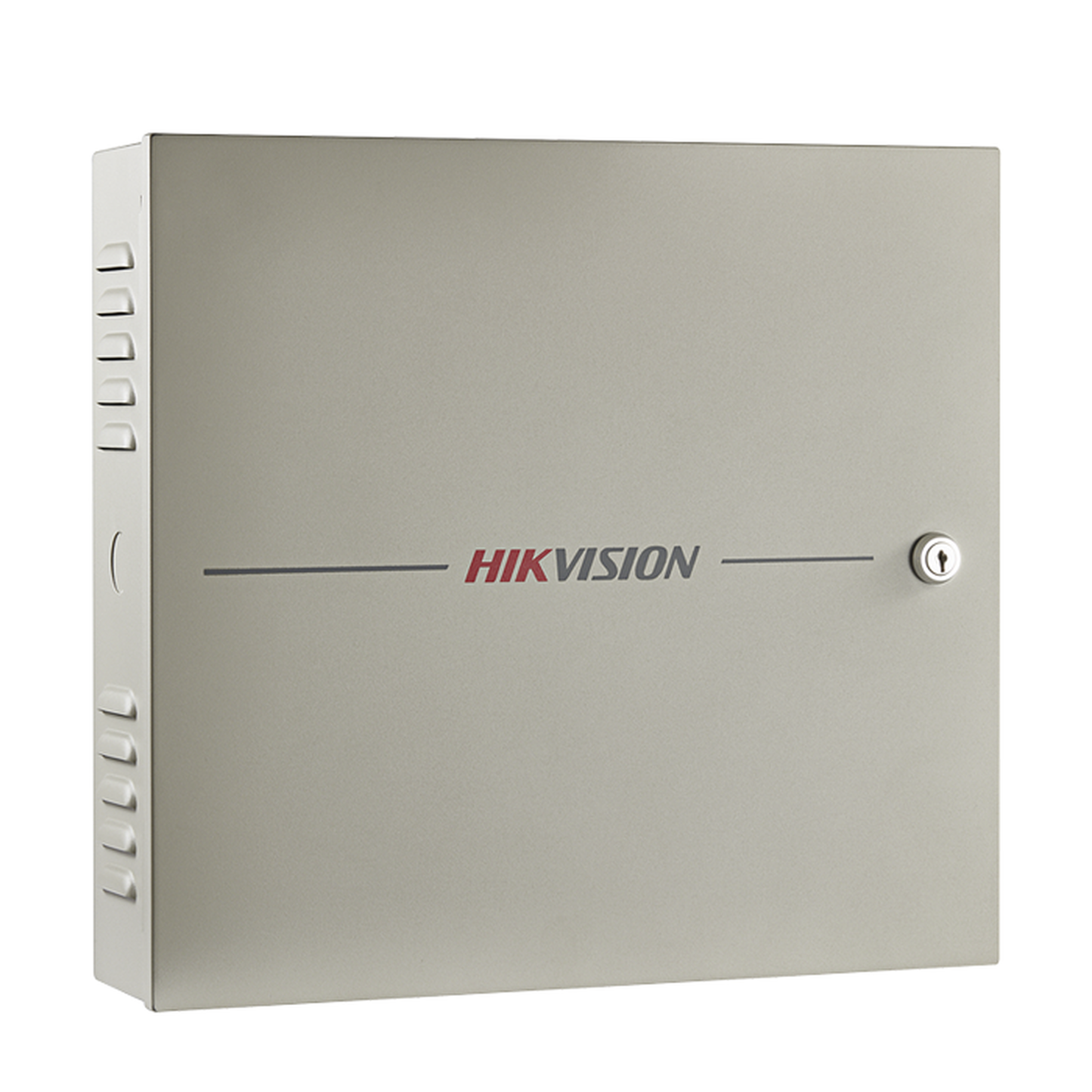DS-K2604T Controlador de Acceso / 4 Puerta / 8 Lectores Huella y Tarjeta / Integración con Video / 100,000 Tarjetas / Incluye Gabinete y Fuente de Alimentación 12Vcc/8A / Soporta batería de respaldo