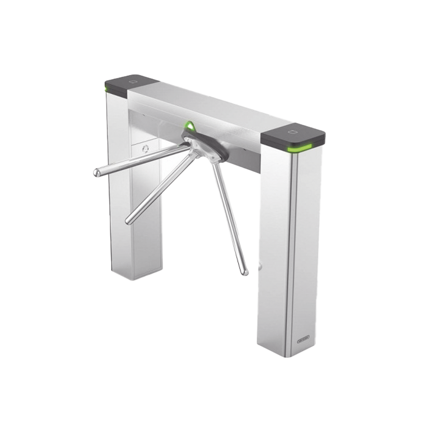 DS-K3G501LXR/DM55 Torniquete Estético Trípode Bidireccional de Acero Inoxidable / 3 Millones de Ciclos MCBF / Interior y Exterior Protegido / LEDs indicadores de Entrada y Salida /Tipo Puente