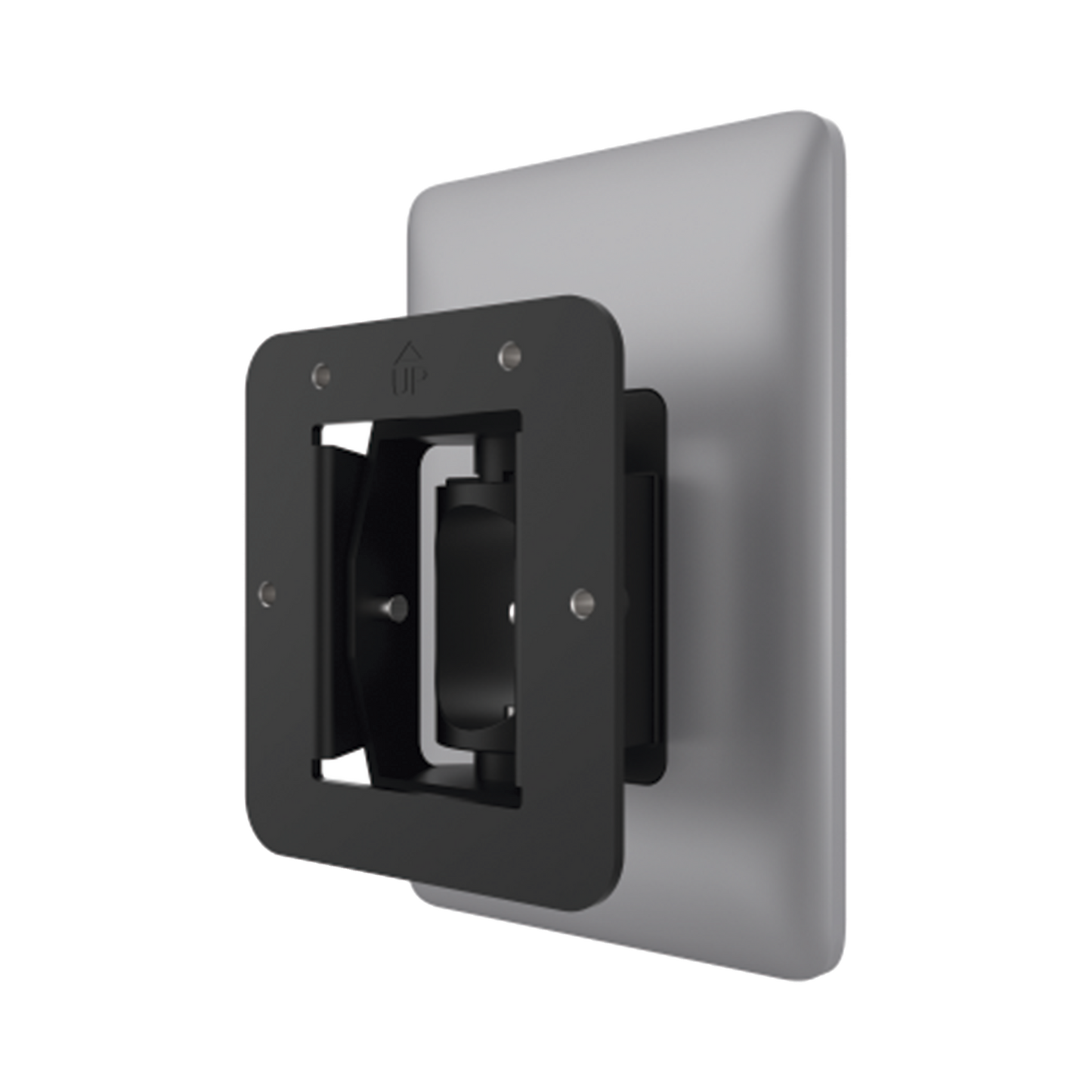 DS-KAB6-W1 - Bracket con Ángulo Ajustable de 45° para Biometricos Faciales Min Moe / Compatible con DS-K1T (Revisar Modelos Compatibles)