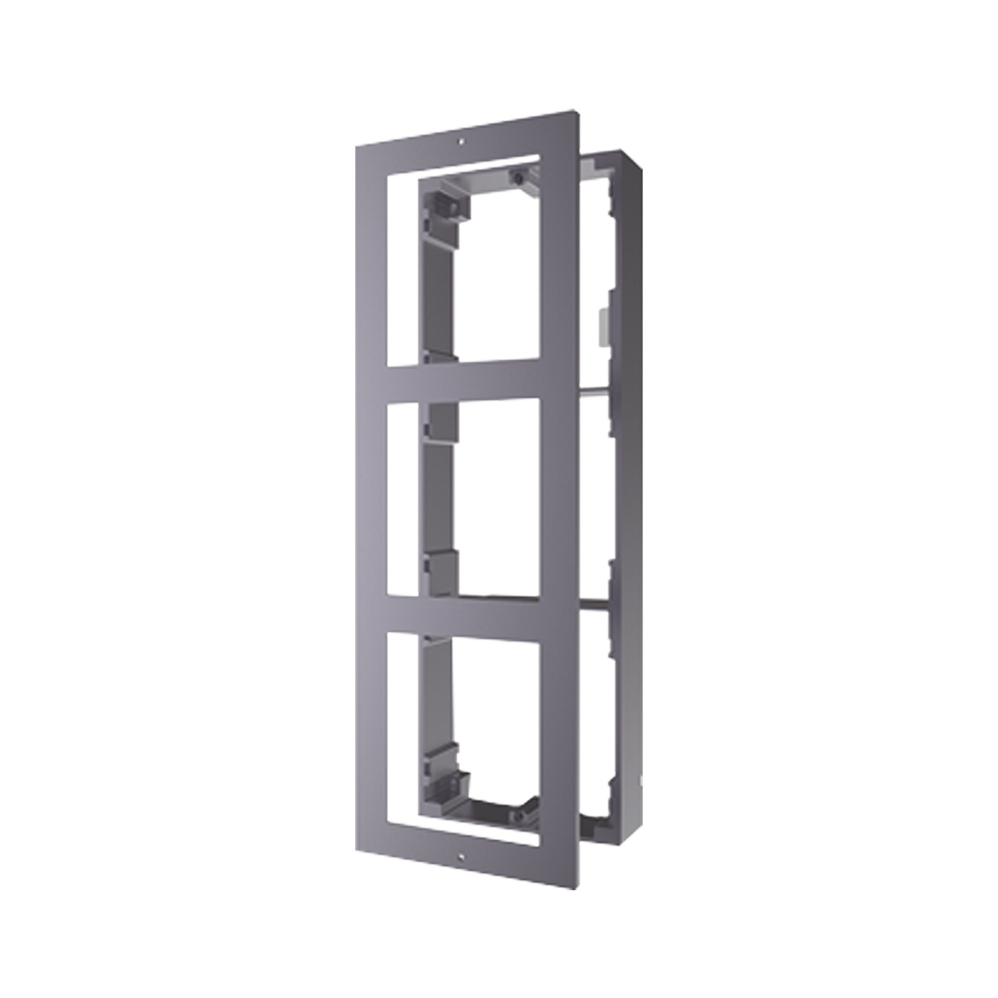 DS-KD-ACW3 - Base de 3 Espacios para Videoportero IP Hikvision / Instalación en SUPERFICIE