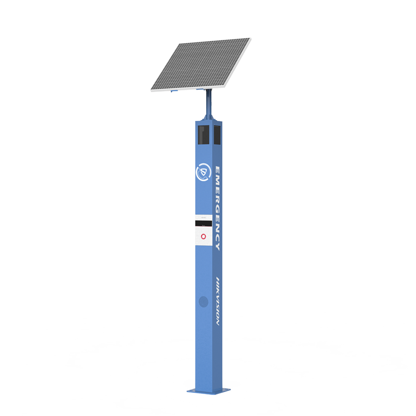 DS-PEA301-CVS1-AL Estación de Pánico de Alarma Solar / Comunicación 4G / Cámara de 2 Megapixel / Audio de Dos Vías / Exterior IP65 / IK10 / Micro SD