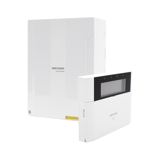 DS-PHA64-LPK KIT Panel de Alarma AX HYBRID PRO / 1 Panel Híbrido / 1 Teclado LCD