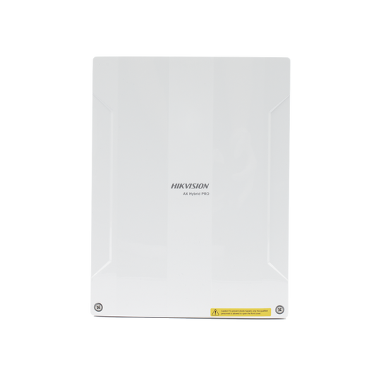 DS-PHA64-LP(B) Panel de Alarma AX HYBRID PRO / Wi-Fi / 8 Zonas Cableadas Directas al Panel / 56 Zonas Expandibles: Inalámbricas o Cableadas por Medio de Módulos / Soporta Integración de Batería de Respaldo / 32 Particiones (Áreas)