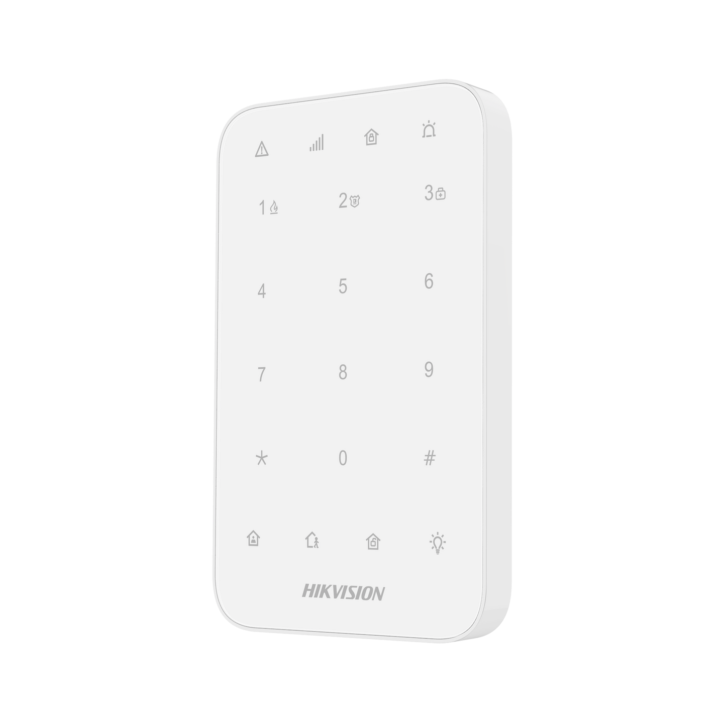 DS-PK1-E-WB (AX PRO) Teclado Inalámbrico para Armado y Desarmado / Funciones de Automatización para control de Relevadores