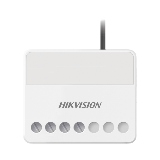 DS-PM1-O1H-WB (AX PRO) Interruptor Inalámbrico / 1 Salida de Relevador de 100 a 240 VCA (Max. 13A)