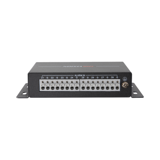 DS-PM-RSI8 Expansor de 8 Zonas Cableadas / Conexión RS-485 hacia el Panel / Permite Agregar Sensores Cableados