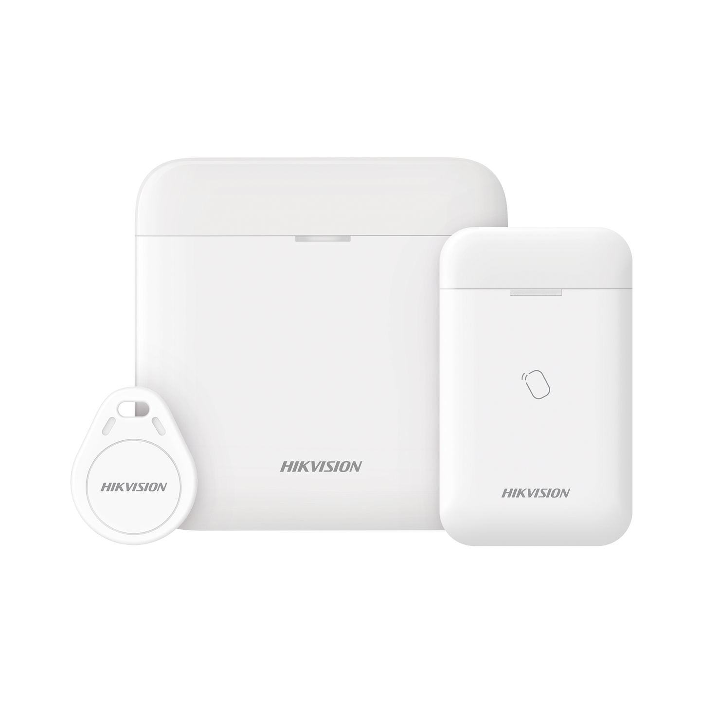 DS-PWA48-KS-RONDIN   (AX PRO) KIT de Alarma AX PRO con GSM (3G/4G) para RONDINES / Incluye: 1 Hub con bateria de respaldo/ 1 Lector Tag / 1 Tag / Compatible con Hik-Connect P2P