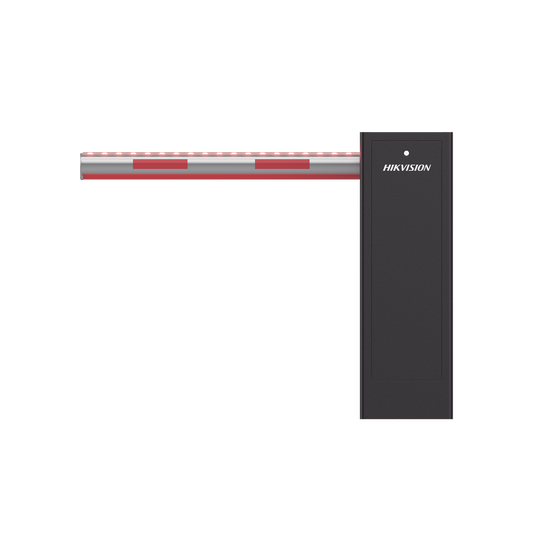 DS-TMG300-DL/A(4M) Barrera Vehicular IZQUIERDA / Brazo Iluminado Rojo/Verde de 4 mts Incluido  / 3 Seg para Apertura / Cierre Automático con Tiempo Configurable / 2,500,000 MCBF / Compatible con Cualquier Control de Acceso