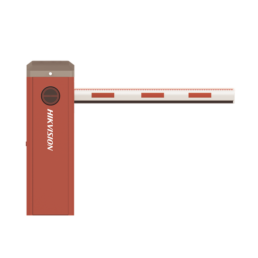 DS-TMG520-H/A/B(3M/24V) Barrera Vehicular USO CONTINUO 5,000,000 Ciclos MCBF / Brazo INCLUIDO de 3 mts Iluminación Rojo/Verde 24v / Apertura en 2 Seg (Ajustable) / Cambio de sentido en campo