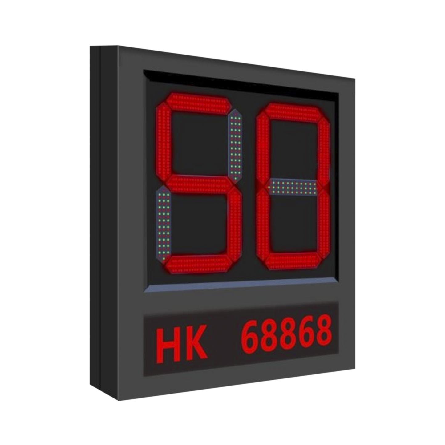 DS-TVL224-8-5EY Pantalla LED para Aplicación de Estacionamientos / Indicador de Estados como Exceso de Velocidad, Velocidad Normal