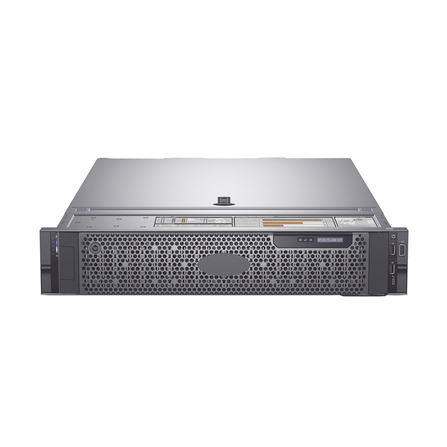 Servidor de Administración / Intel Xeon SP / Windows Server 2019 / 2 U Rack / 32 GB RAM DDR4 DIMM / 4 Puertos RJ45 Gigabit / 1 TB SATA X 2 para S.O. / Fuente Redundante / Servidor para Multiples Marcas