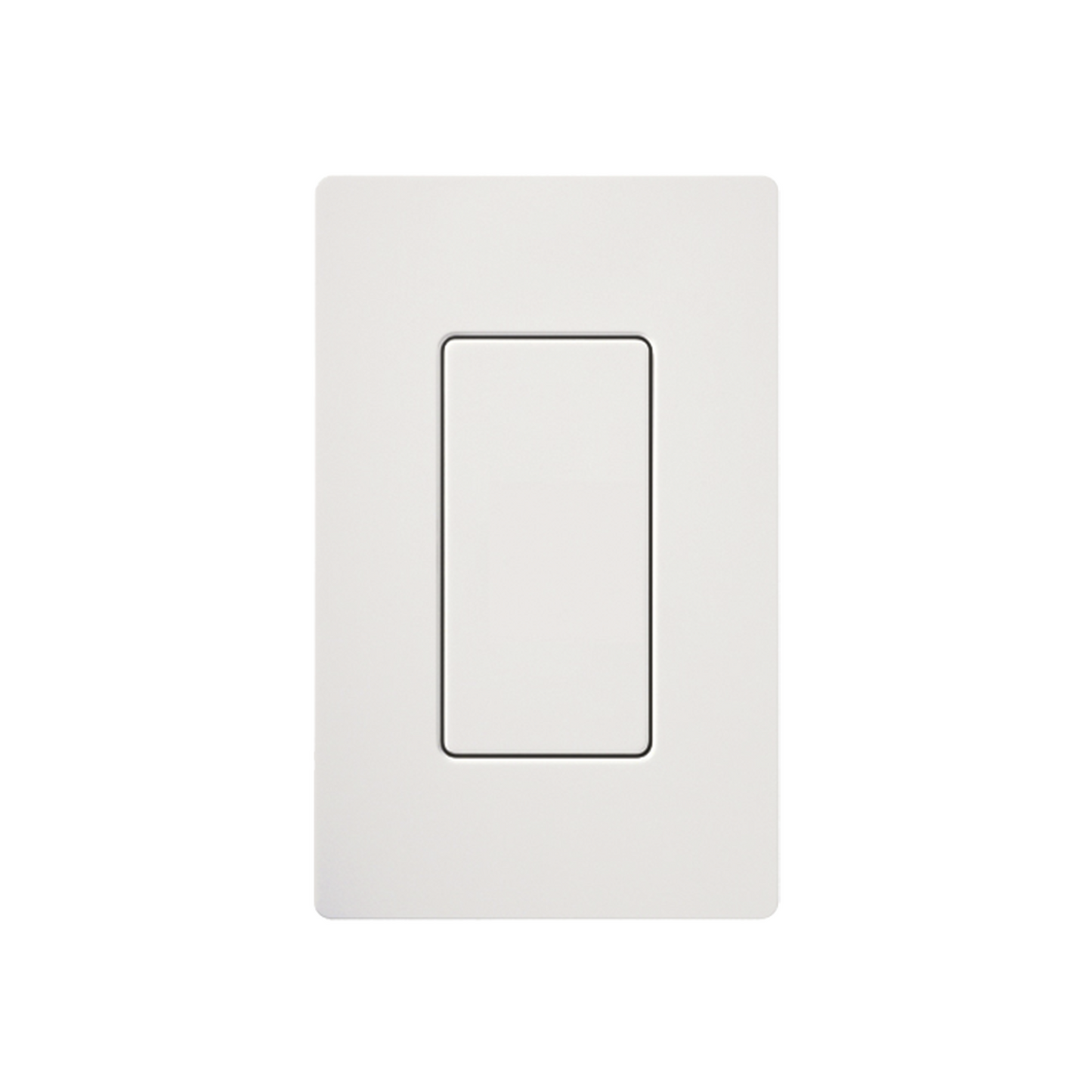 DVBI - Placa ciega de pared color blanco