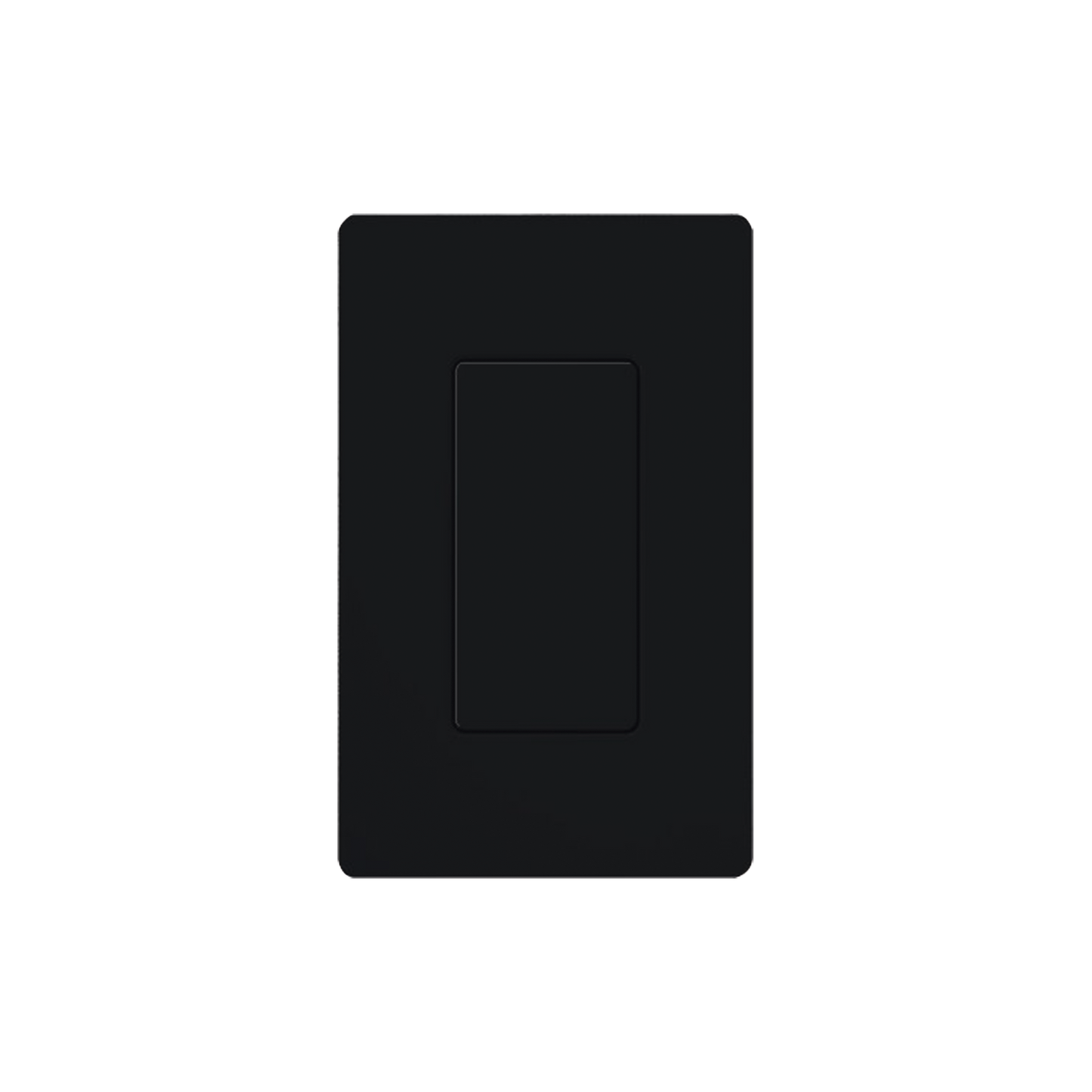 DVBIBL - Placa ciega de pared color negro