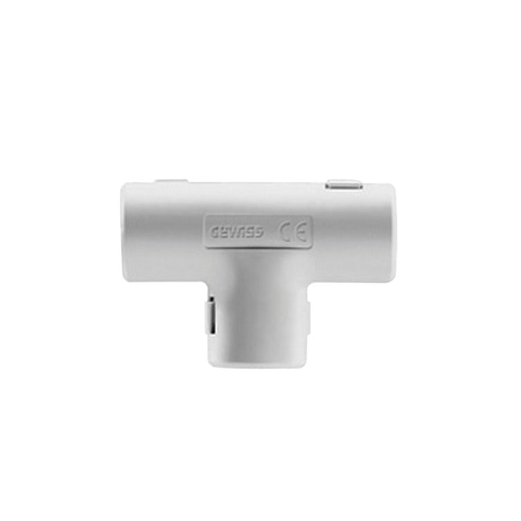 DX-40-216 - Unión en "T" para tubería rígida, recomendado para cable eléctrico, PVC Auto-extinguible, de 16 mm