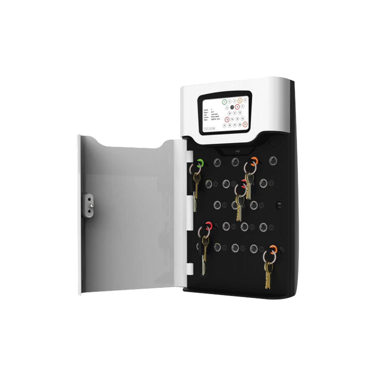 EA100117 Gabinete Para Administrador de Llaves / Accesorios / Soporta hasta 21 Llaveros