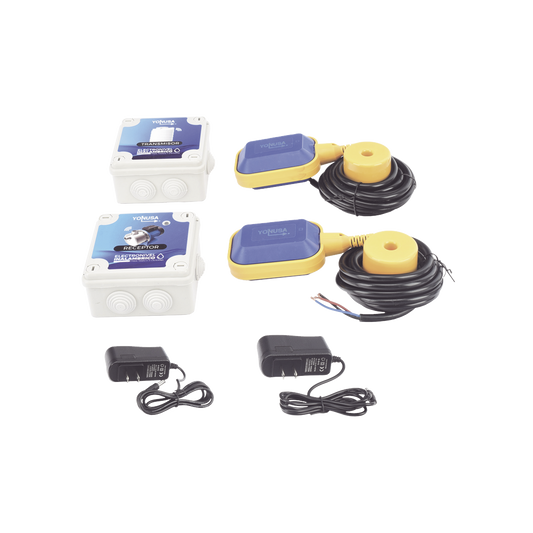 EIL1K0V1 KIT Transmisor / Receptor Electronivel / 1 KM Linea de Vista / Para tinaco y cisterna