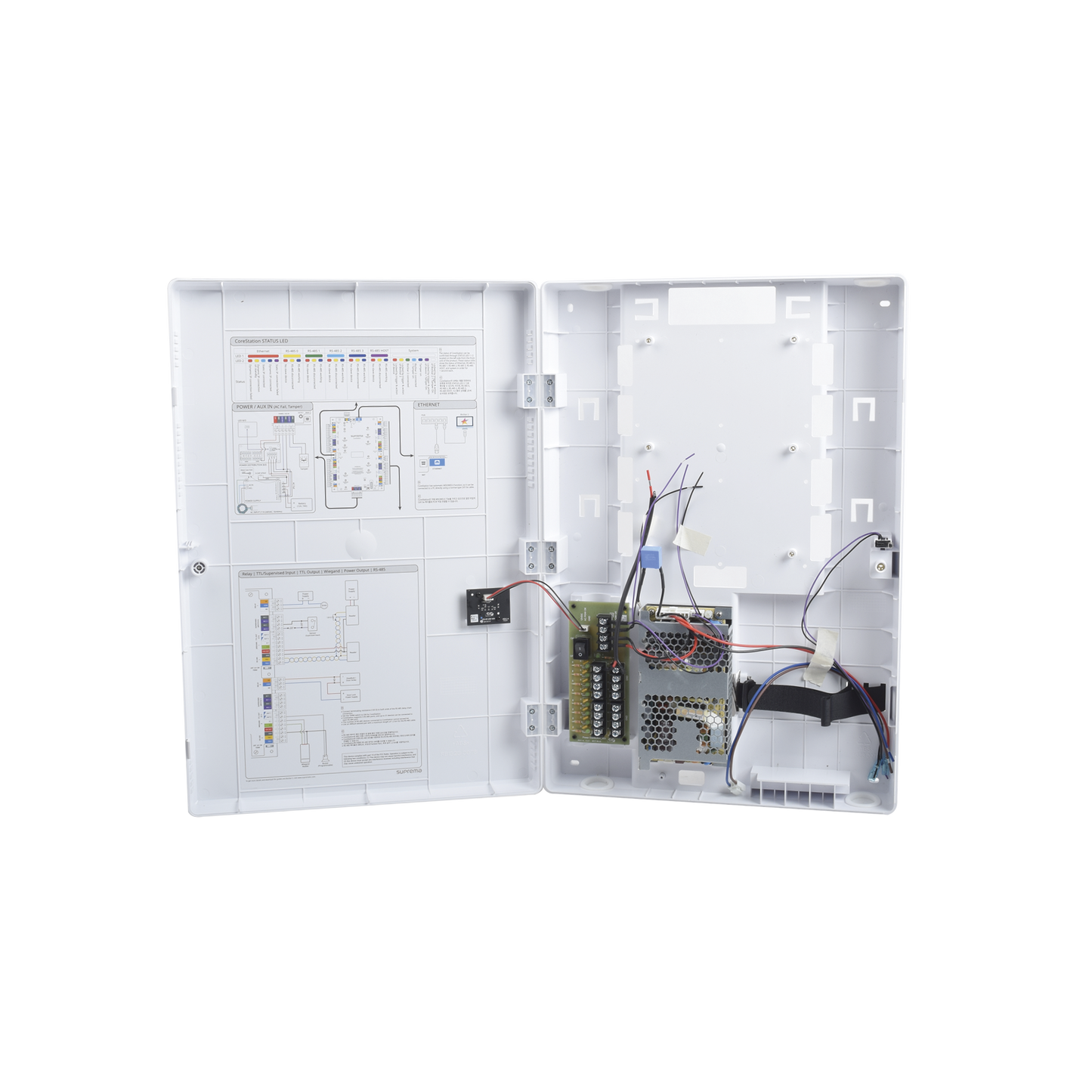 ENCR10 Gabinete de Plástico para CoreStation CS40 con Fuente de 110VCA