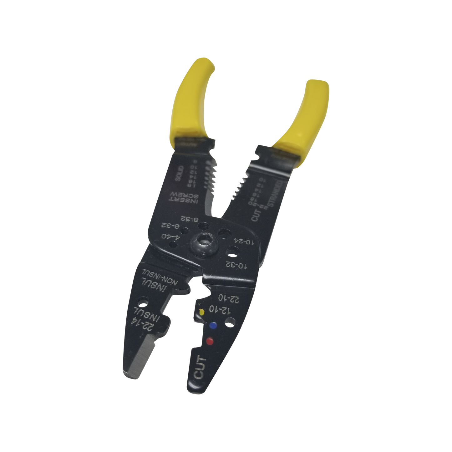 EP204B - Pinza Cortacables / Pelacables 10 a 22 AWG con Plegador de Conectores.