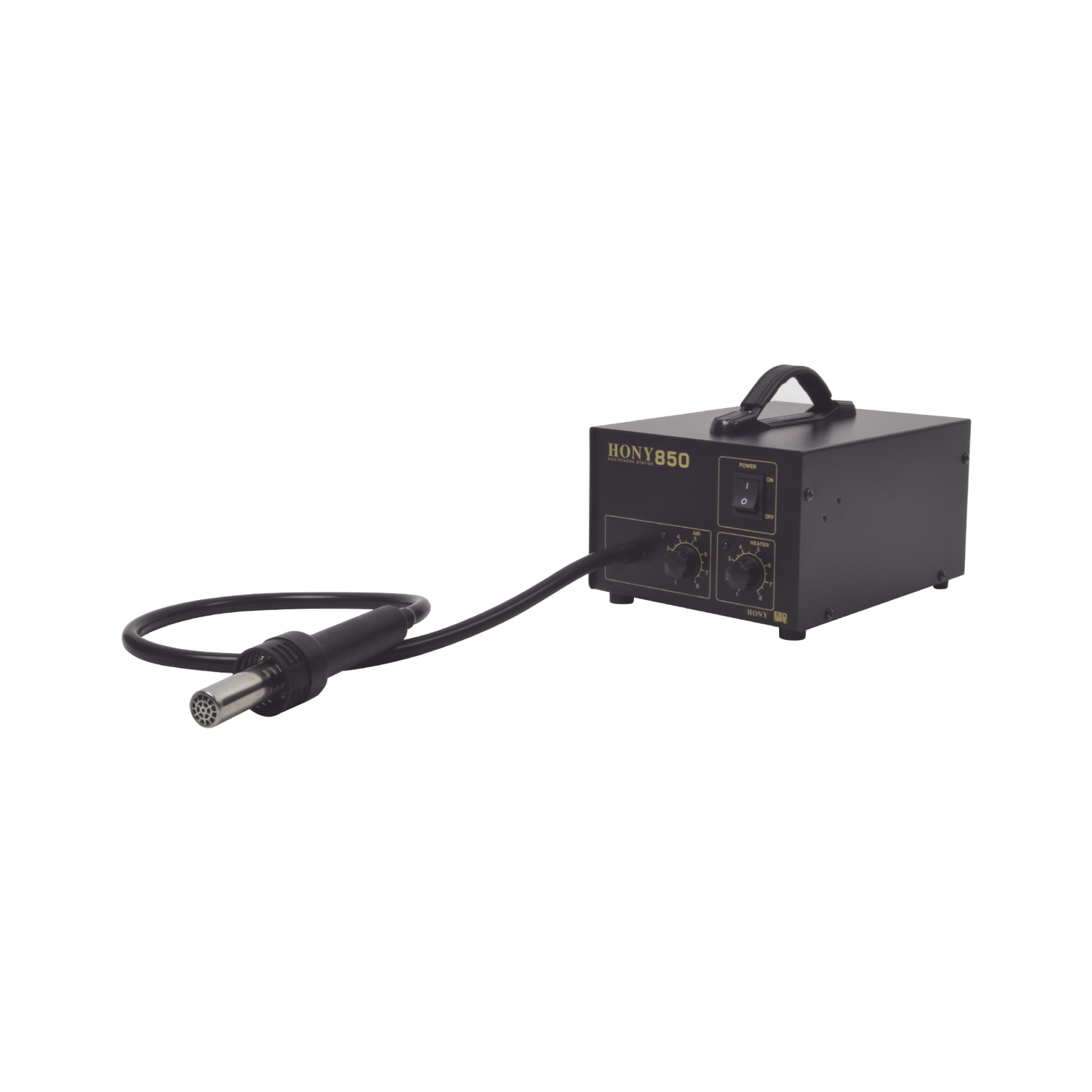 EP-850 Estación para soldar SMD (Aire caliente) de 20W con 4 boquillas.