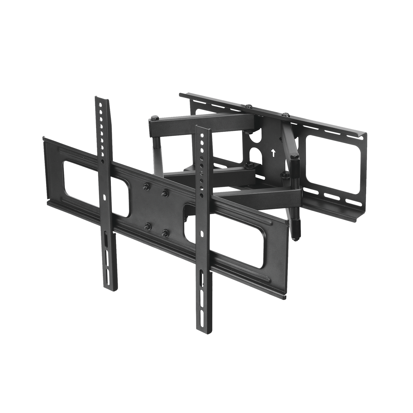Montaje de Pared Universal Articulado para Monitores de 32 a 55 / Carga Máxima 50 Kg / Vesa 600 x 400 / 400 X 400 / 400 x 200 / Separacion de Pared de 7.6 cm a 51 cm / Acero / 15° de Inclinación