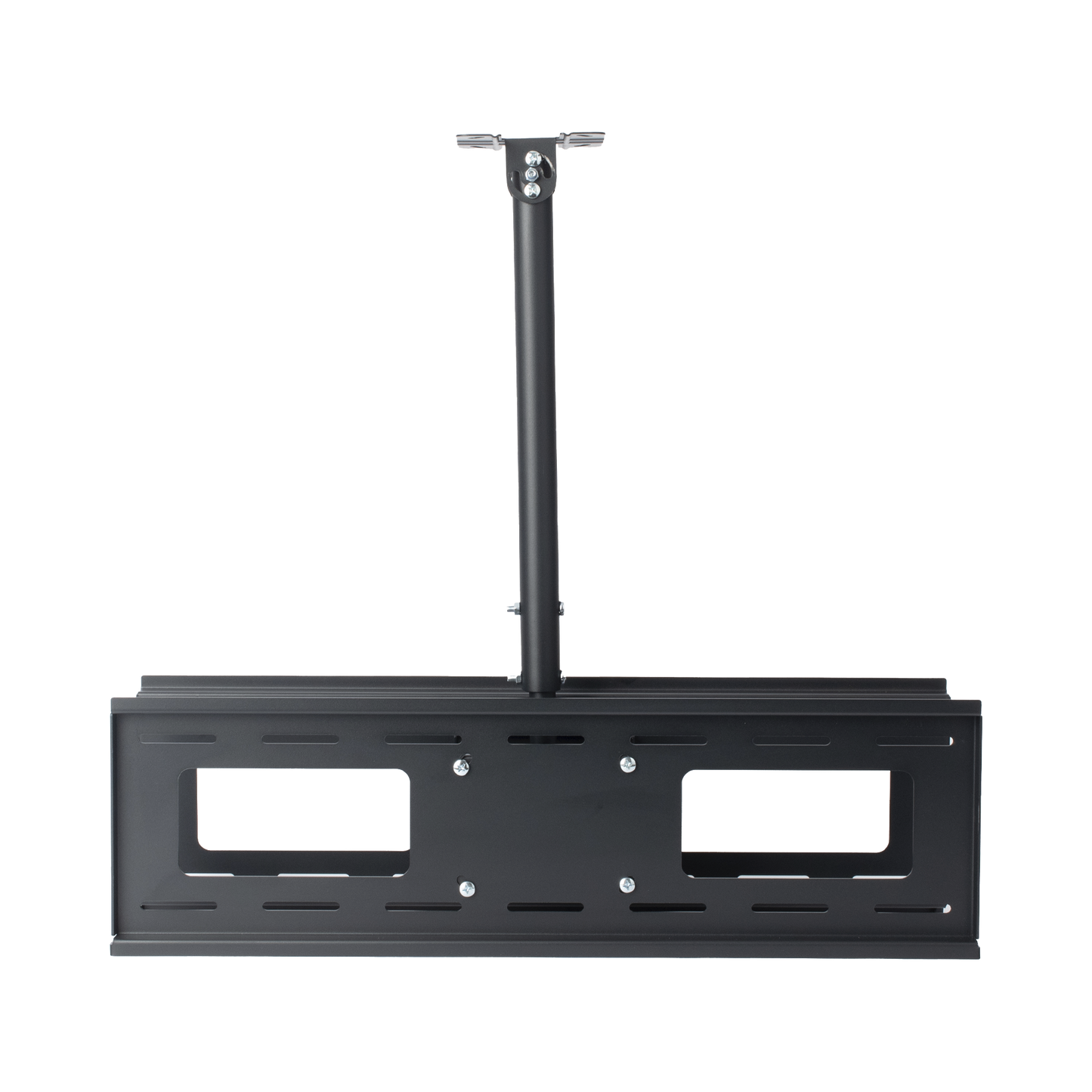 EPB64PD Montaje de Techo Universal Doble para Monitores de 32 a 65 / Soporta hasta 60 kg x pantalla / Vesa 600 x 400/ Acero / Montaje Telescopico de 50 cm hasta 90 cm