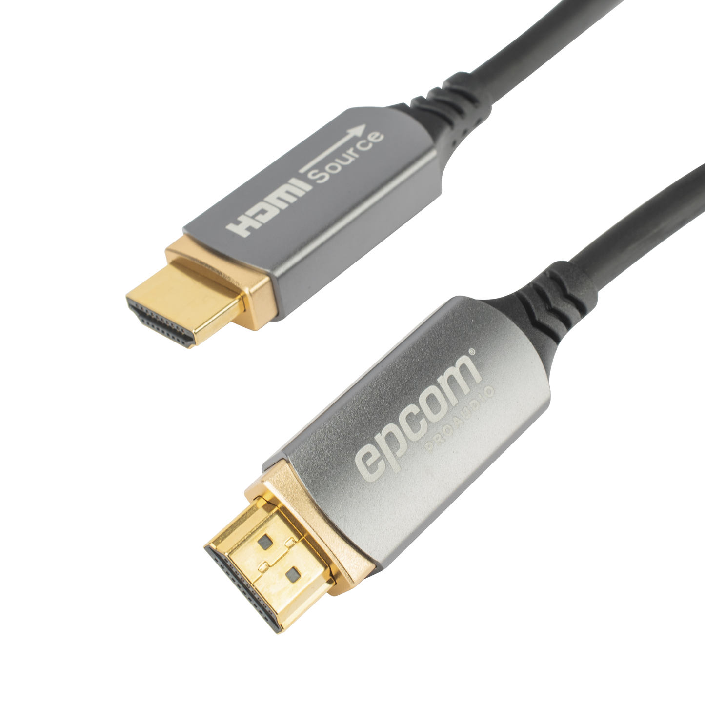 EP-FOH-8K-15M - Cable HDMI de Fibra �ptica de 15 Metros (49.21 Pies) | Alta Definici�n | Versi�n 2.1 | Alta Velocidad 18Gbps | 8K@60Hz | HDCP 2.2 | Resistente a EMI y RFI