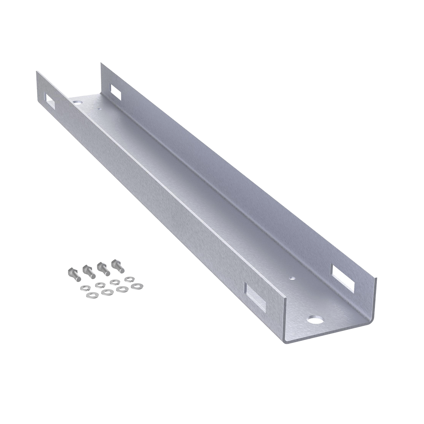 EPMC12 - Montaje de Poste Para Gabinetes OSP ComLine de 1200 mm de alto (25 UR), De Aluminio, Color Negro