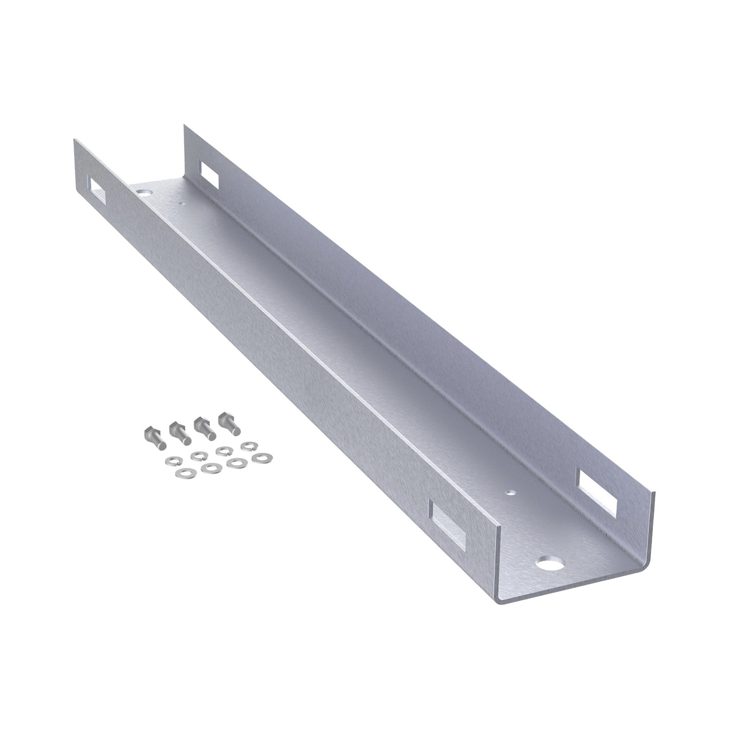 EPMC6 - Montaje de Poste Para Gabinetes OSP ComLine de 600 mm de alto (12 UR), De Aluminio, Color Negro