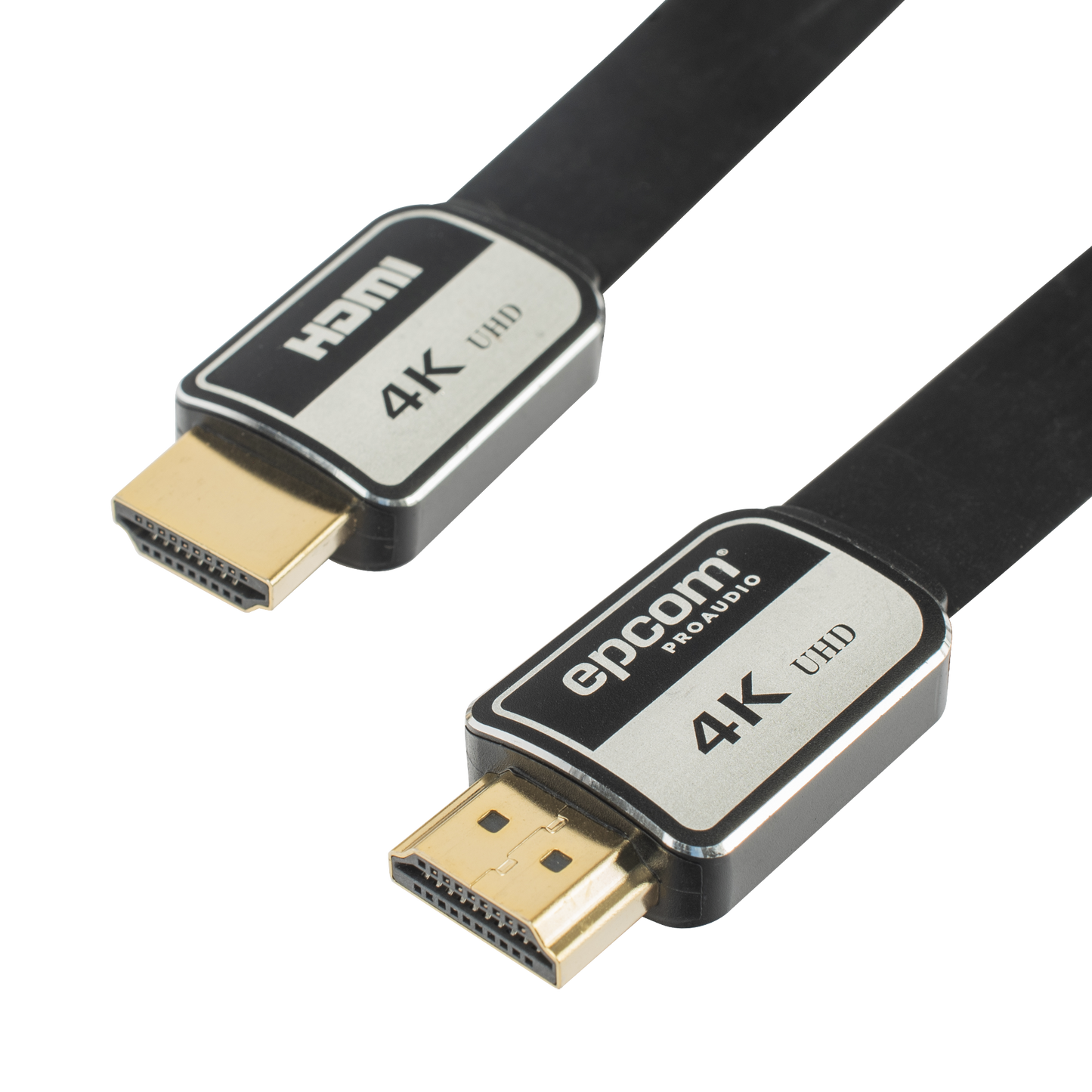 EP-PH-4K-10M Cable HDMI de 10m | Alta Definición | Version 2.0 | Alta velocidad 18Gbps | 4K@60Hz | Conectores Chapados en Oro | Tipo Plano