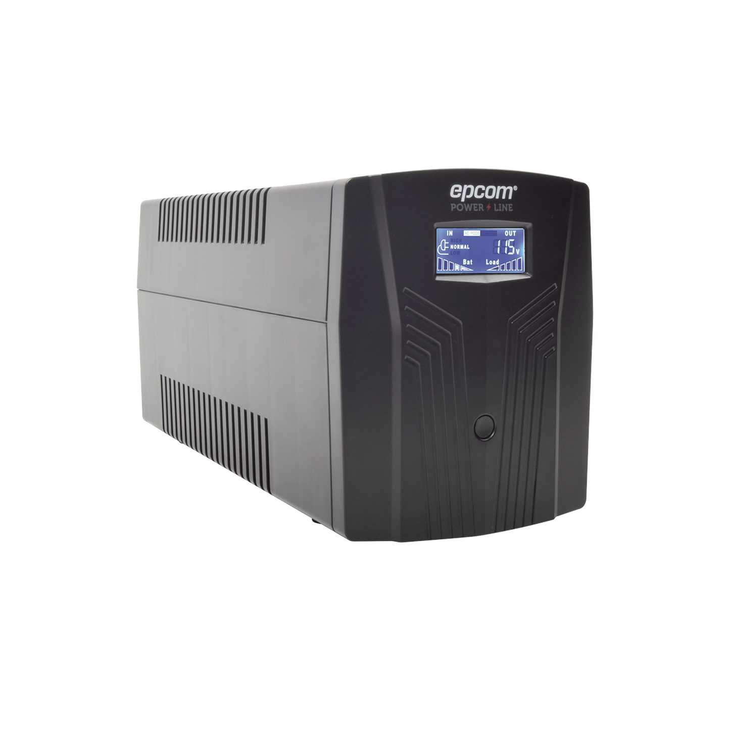 EPU1200LCD UPS de 1200VA/720W / Topología Línea Interactiva / Entrada y Salida 120 Vca / Clavija NEMA 5-15P / 6 Tomas NEMA 5-15R