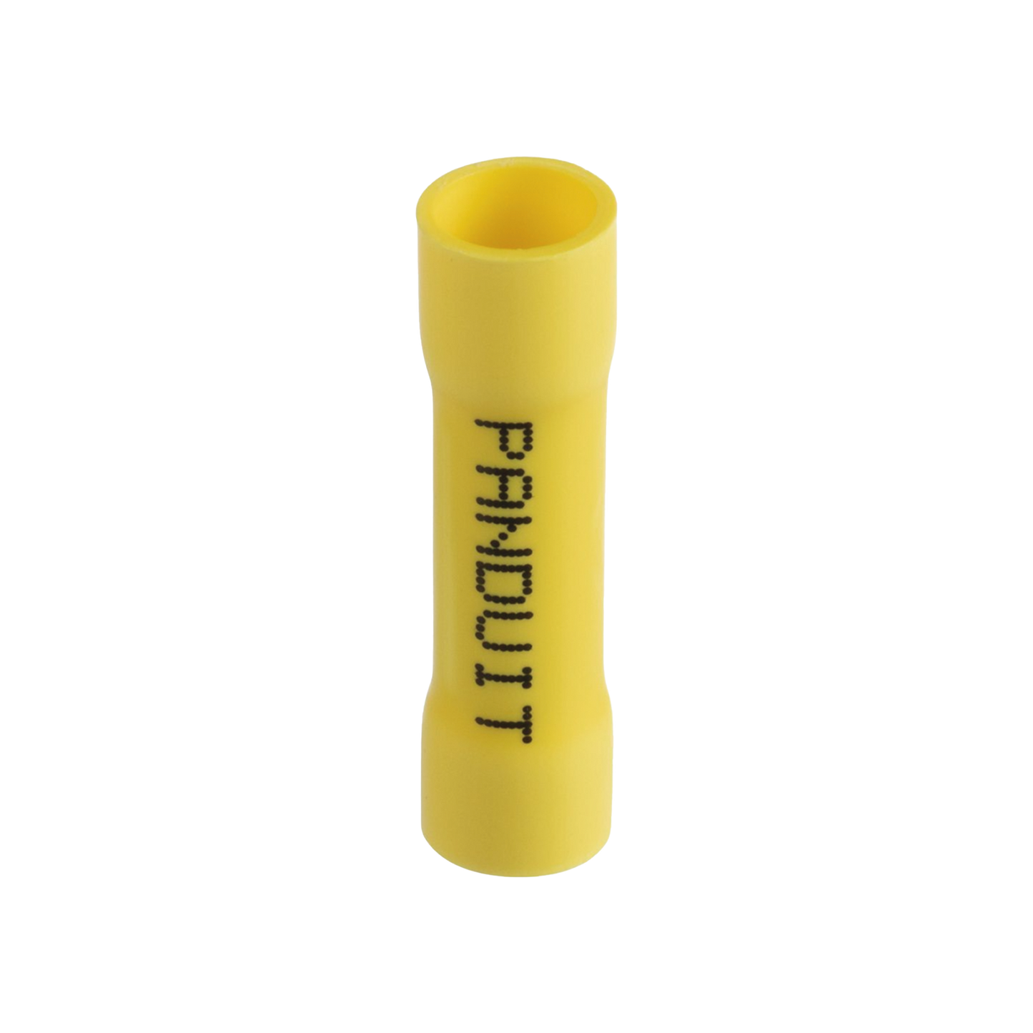 ESV10BX-Q - Conector de Empalme a Tope, Para Cables de 12 a 10 AWG, De Vinilo Aislado, Color Amarillo, Paquete de 25 Piezas