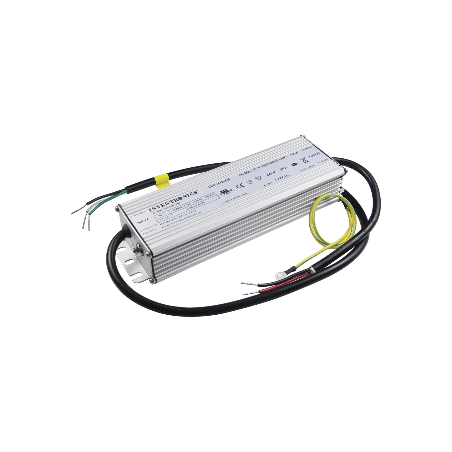 EUV-150S036ST-KW02 - Fuente de Poder / 36 Vcc / 150 Watts / Uso para cámaras Panovu y PTZ IP