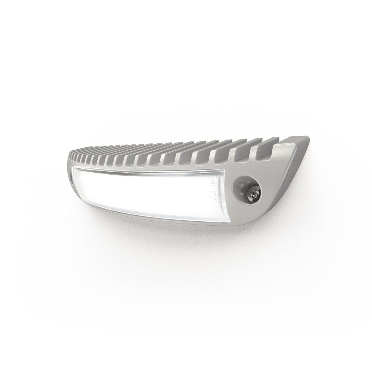 EW2602 - Luz de cortesía con bisel color blanco ideal para ambulancias y vehículos de rescate