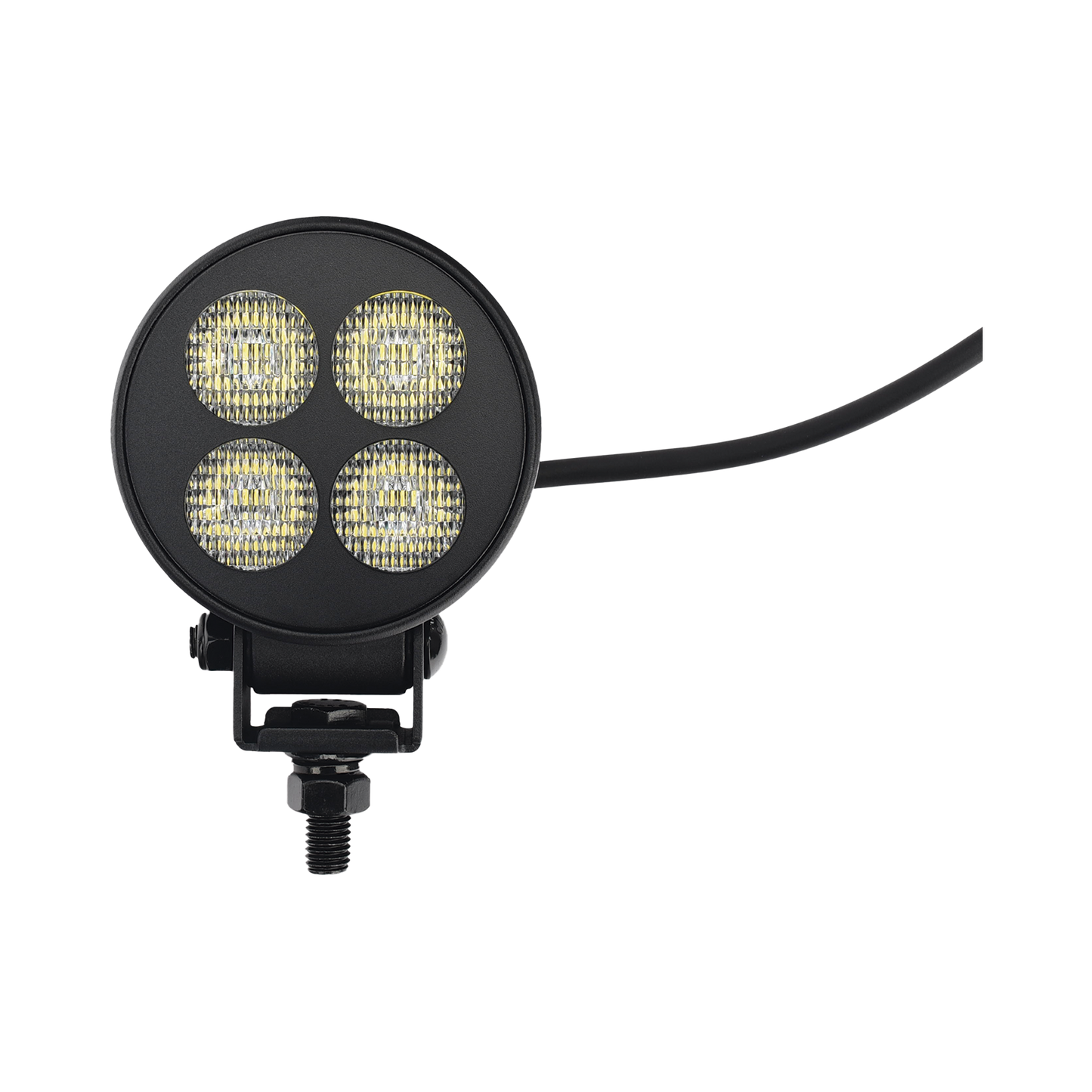 EW2710 - Luz de Trabajo Ultra brillante Circular, 4 LED, 2556 Lúmenes, 12-24 Vcd