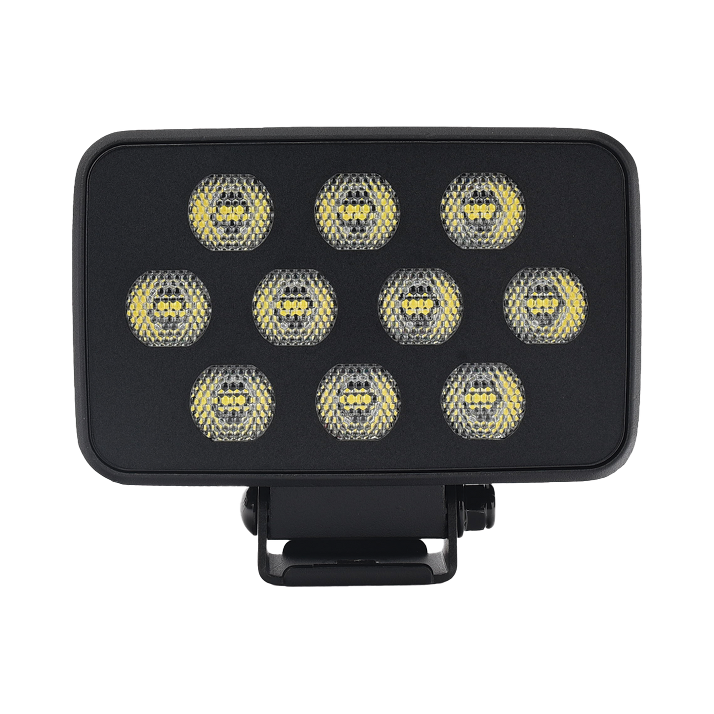 EW2731 - Luz de Trabajo Ultra brillante Cuadrada, 10 LED, 8937 Lúmenes, 12-24 Vcd