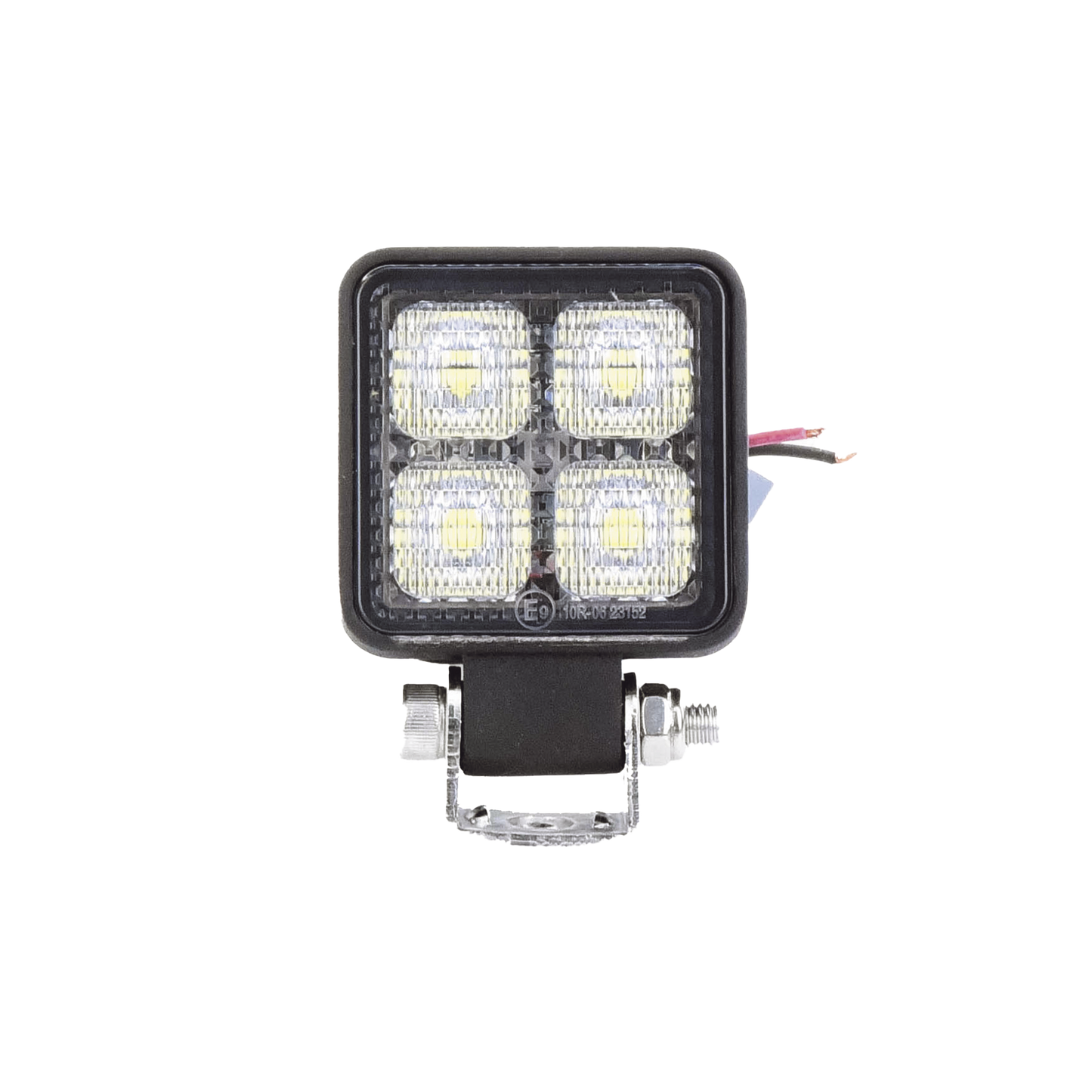 EW2B2PCP - Luz de trabajo de 4 LED de 10 Watt, 12-24 Vcd, 800 lúmenes