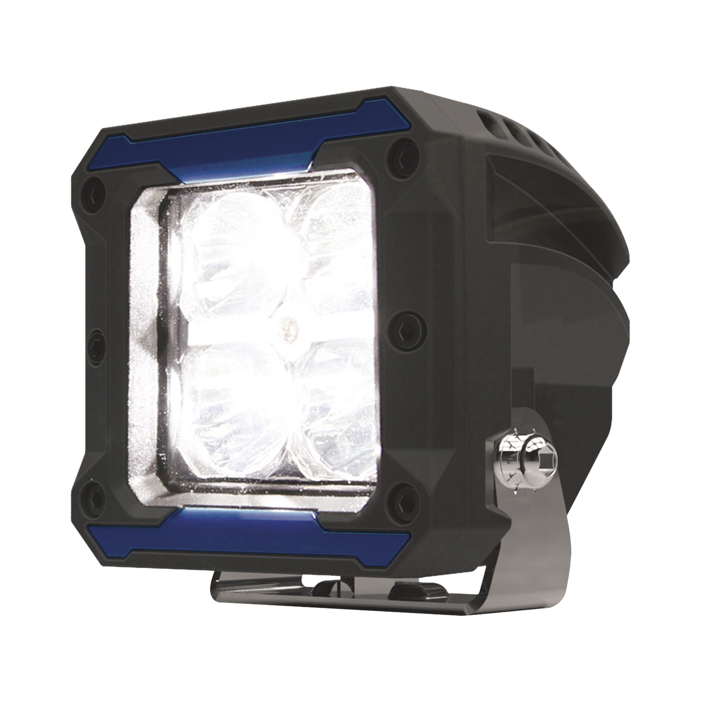 EW3007F - Luz de trabajo de uso rudo, 12-24 Vcc, 1025 lumenes