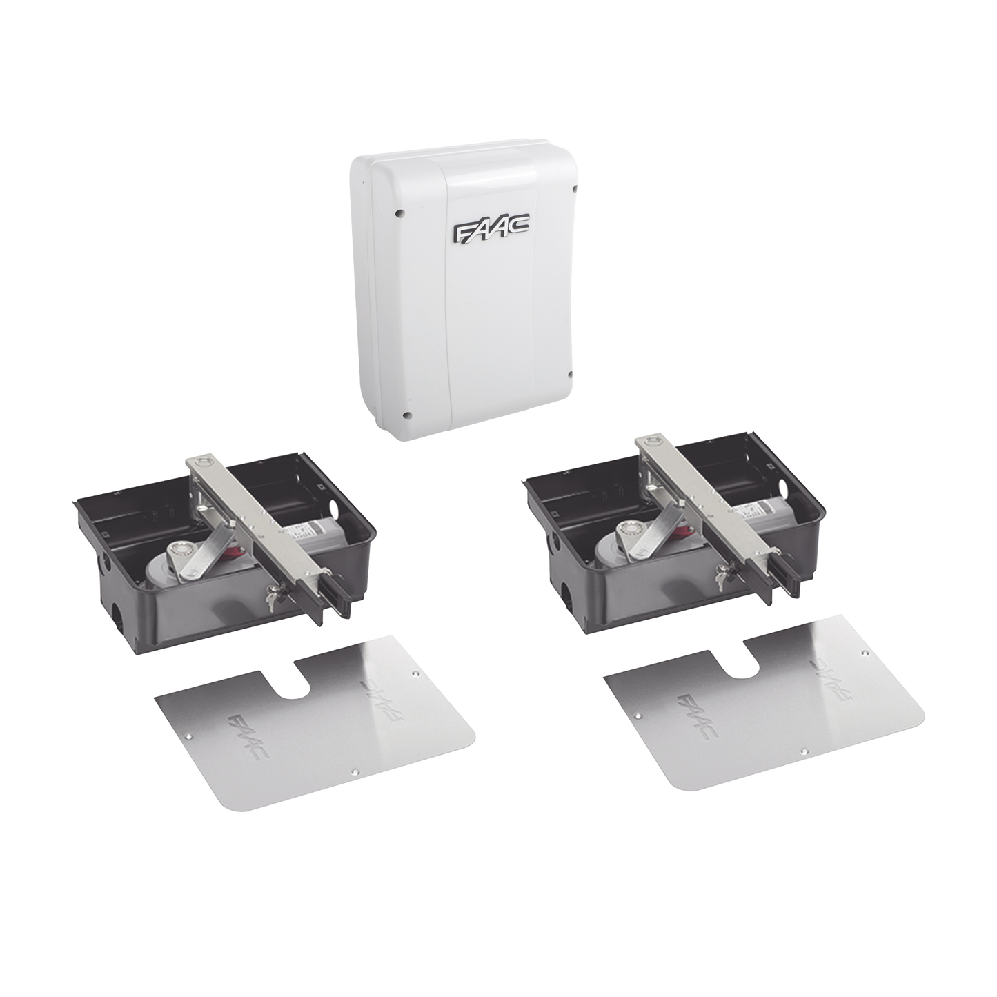 FAAC-770N-24V Kit de Operadores Subterraneos FAAC 770N 24V para Puertas Abatibles / Para Puertas de Hasta 3.5 Metros