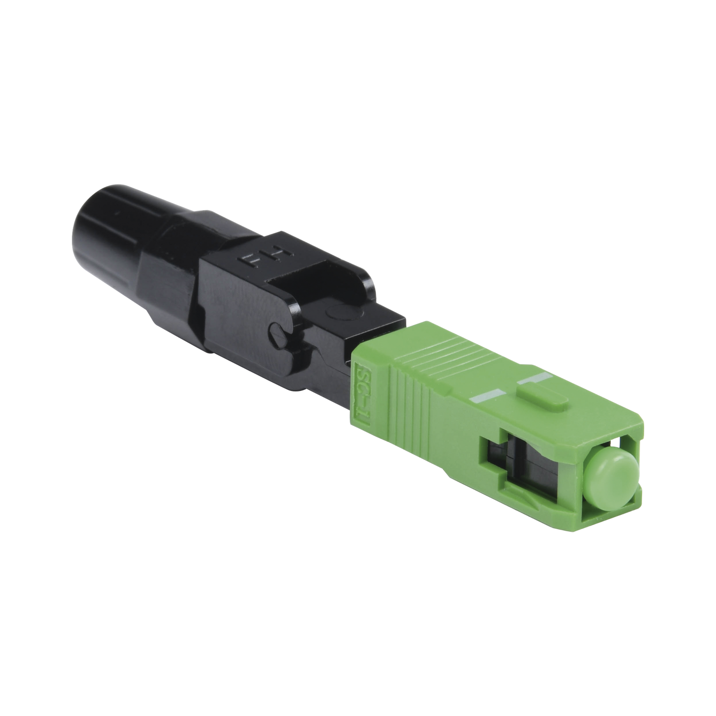 FASC Conector Rápido de Instalación en Campo, Monomodo, SC/APC, pre-pulido, re-terminable, ideal para Aplicaciones FTTx