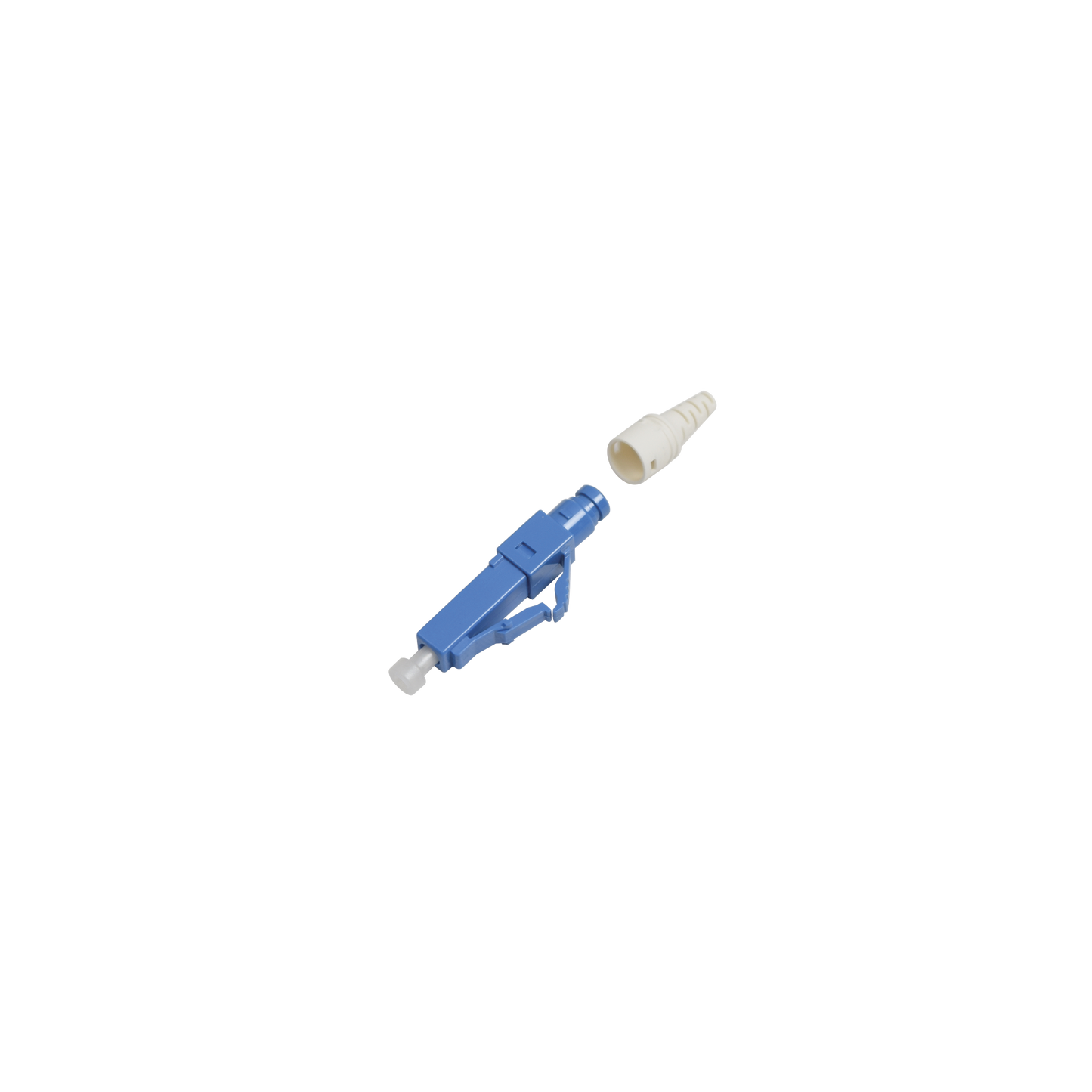 FC1-LB-LCU-9BL - Conector de Fibra �ptica Pre-Pulido LightBow LC/UPC Simplex, Monomodo OS1/OS2, Re-Terminable, Color Azul
