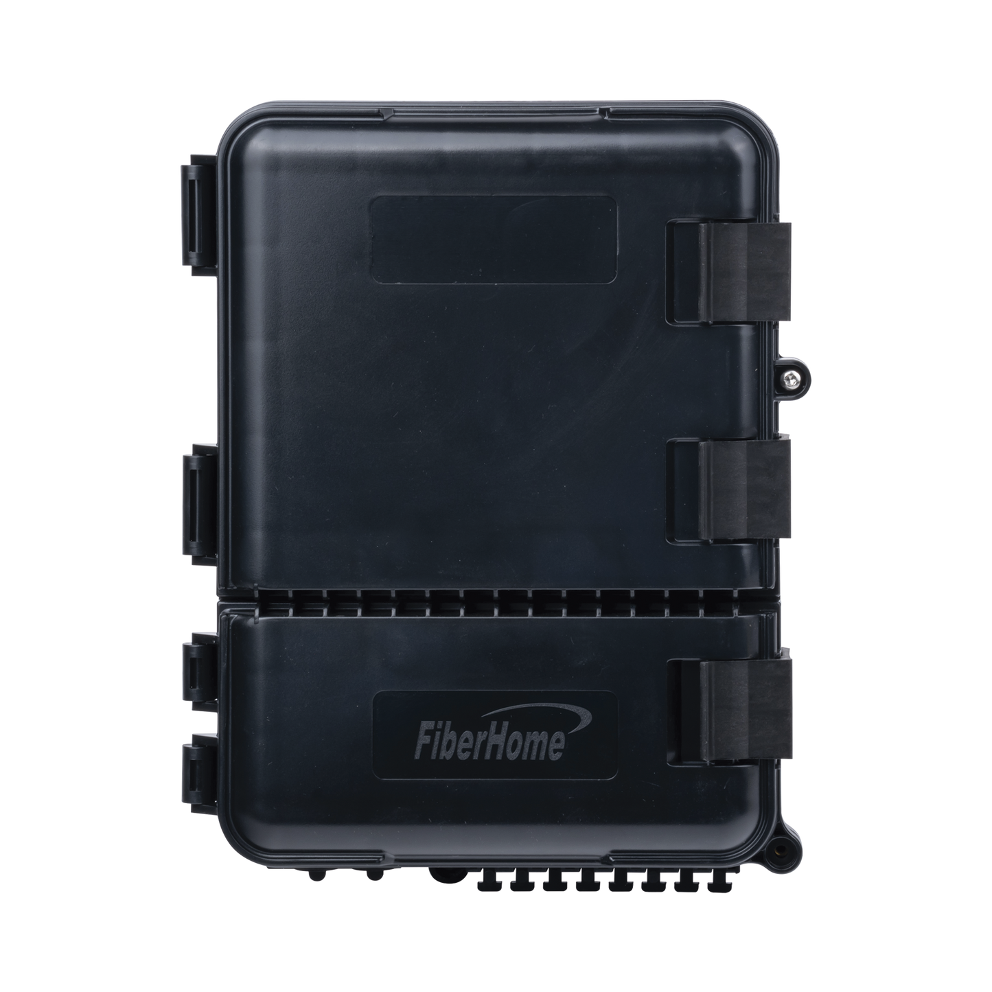 FDP-440A Caja de Distribución de Fibra Óptica para 24 Empalmes, con 8 acopladores SC/APC simplex, Exterior IP55, Color Negro