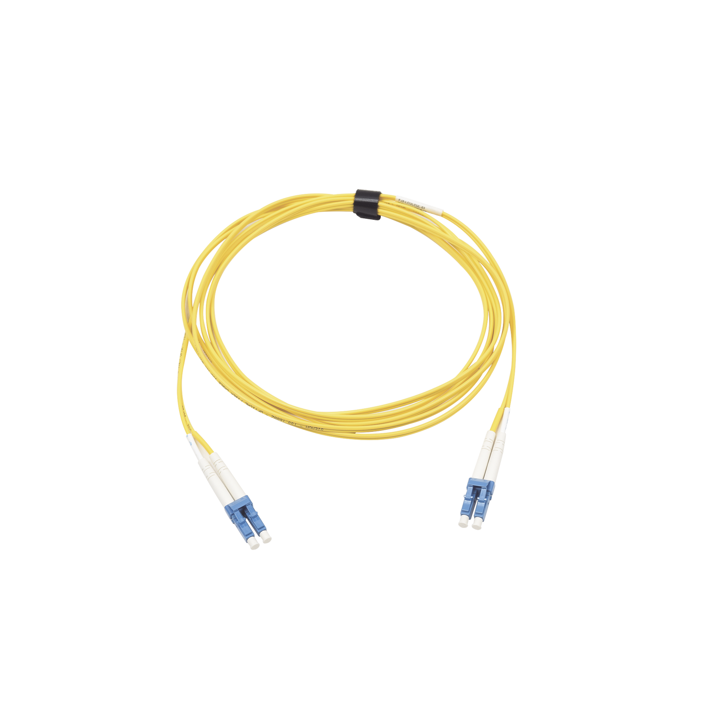 FJ2-LCULCUL-10 - Jumper de Fibra �ptica Monomodo (OS2), XGLO, Riser, LC/UPC-LC/UPC Duplex, OFNR, Color Amarillo, 10 Metros (32.81 Pies)