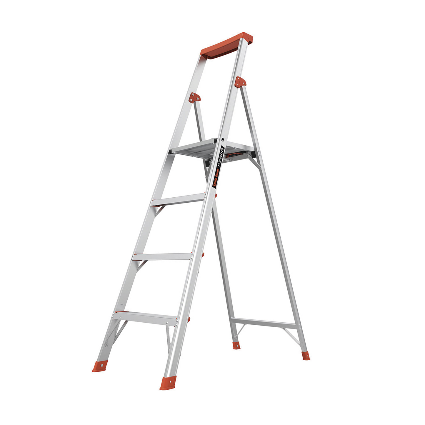 FLIPNLITE-4C - Escalera con 4 peldaños de 1.8 metros de aluminio.